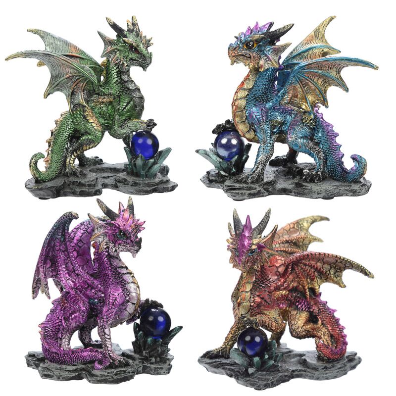 Enchanted Nightmare Dragon - Rock Crystal Fortune Teller