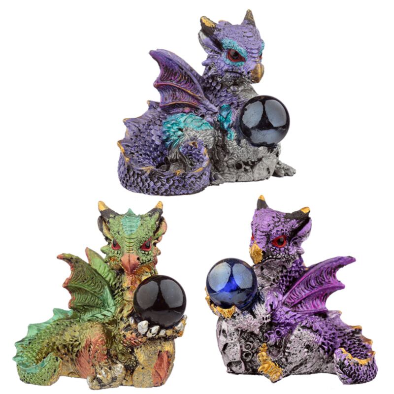Elemente Drache mit allen festen Sphäre
