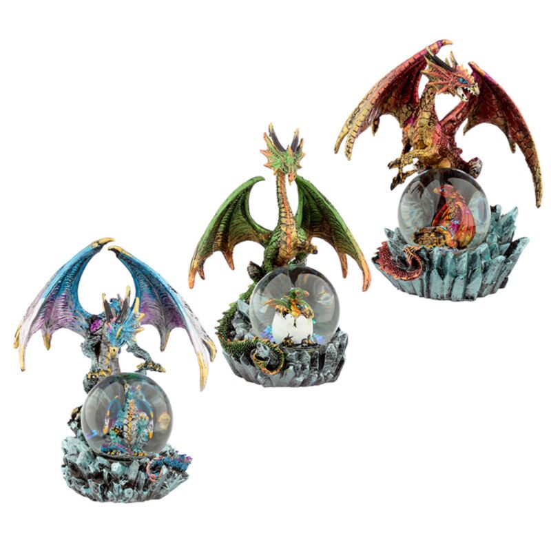 Dunkle Legenden Crystal Bol Dragon Schnee Bol