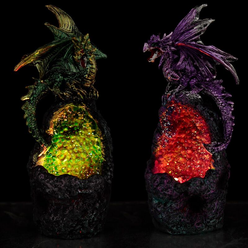 Dunkle Legenden Crystal Cave Led Drache