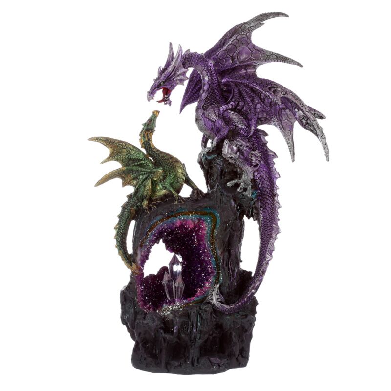 Dunkle Legenden Amethisten Kristal Drache
