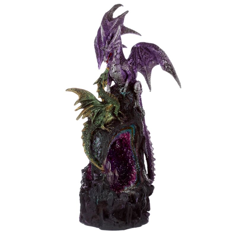 Dunkle Legenden Amethisten Kristal Drache