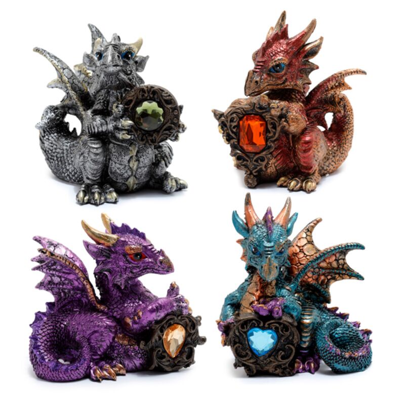 Elemente Edelsteinschutzdrache