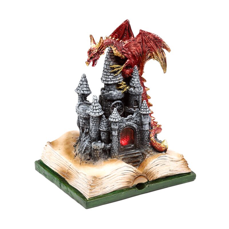Dunkle Legenden führte verzauberte Märchenschloss Erde Drache