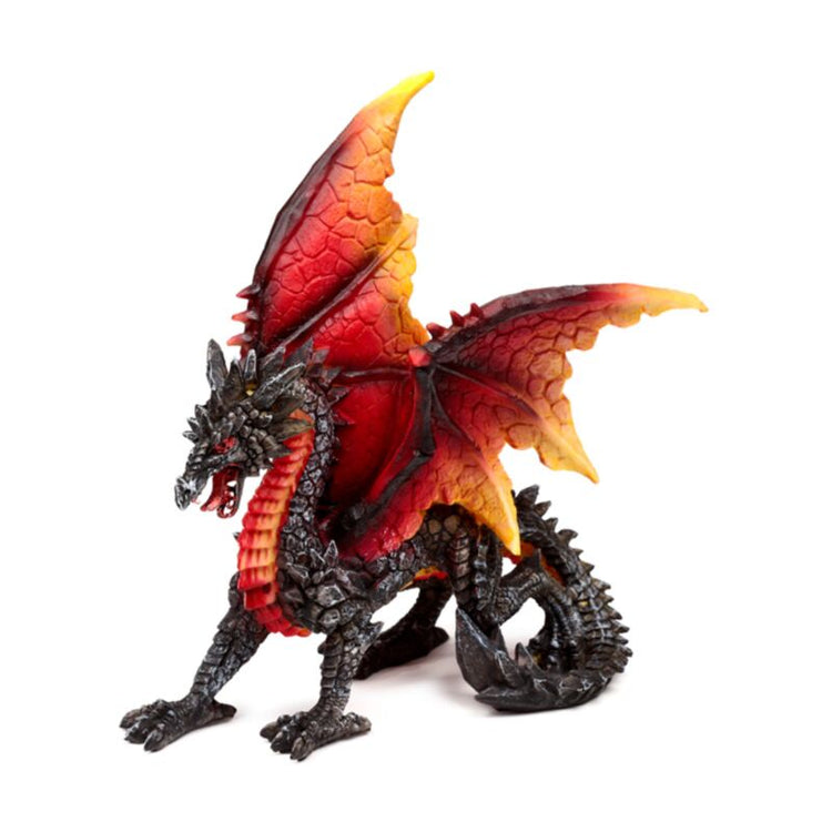 Dark Legends Protector der Nacht Obsidian Fire Dragon 17cm