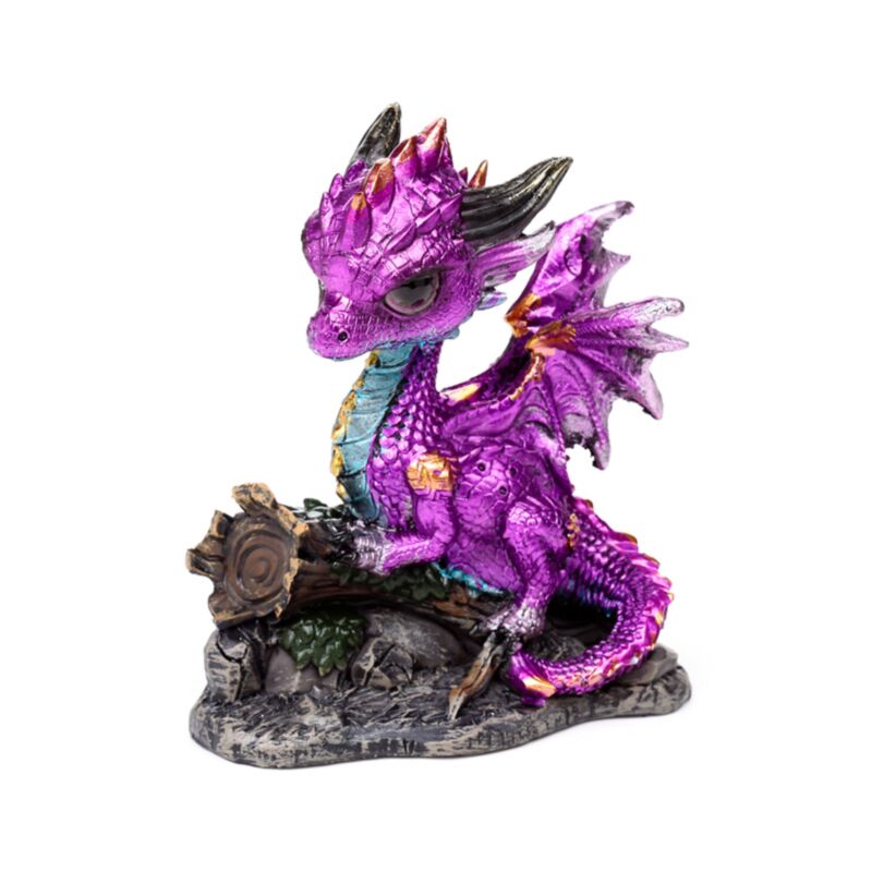 Elemente süße Baby Amethyst Bos Draak