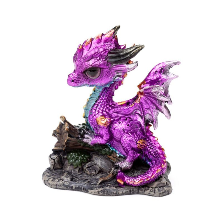 Elemente süße Baby Amethyst Bos Draak
