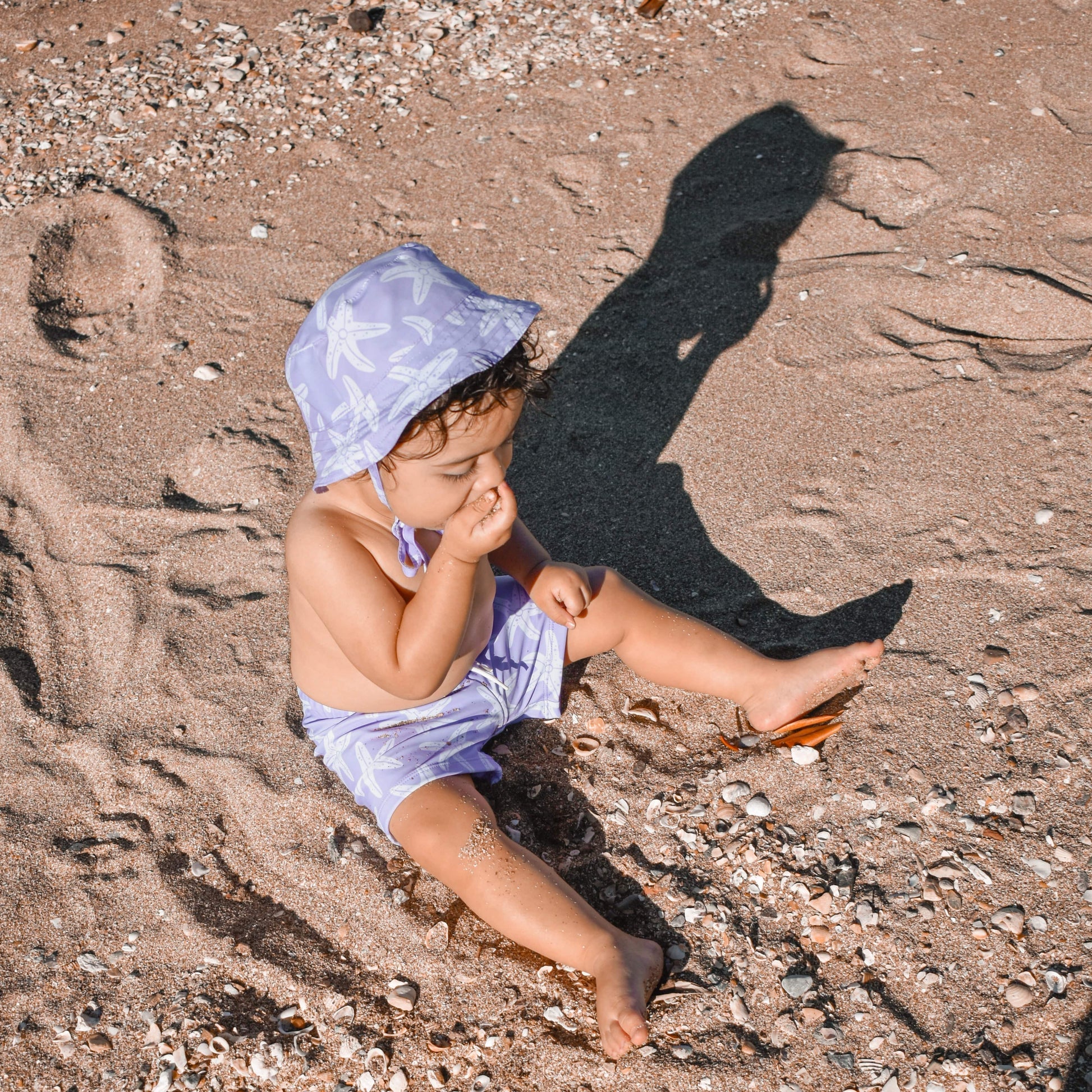 Seastar | Lila uv zonnehoed
