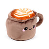 FoodiMals Cappuccino Plüsch Türstopper