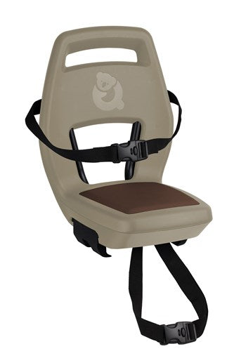 Qibbel Q293 Rücksitz 6+ Junior mit Fußstützen Cappuccino