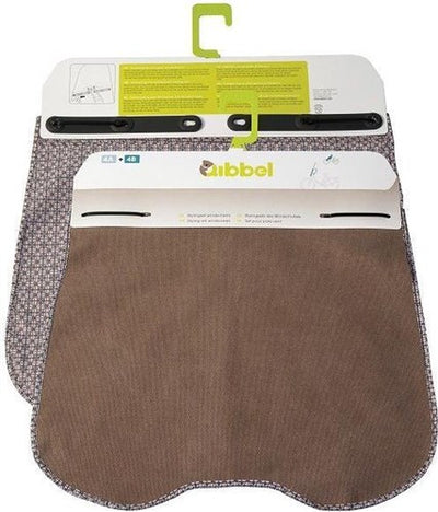 Qibbel Styling Set Windschutzscheibe Canvas Brown