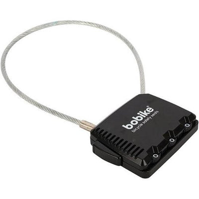 Bobike Mini-Zahlenschloss - schwarz, 20cm