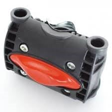 Rücksitzadapter 10 cm Rahmenmontage schwarz