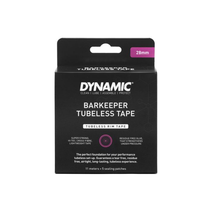 Dynamisches Barkeeper-Tubeless-Band 28 mm – 11 m