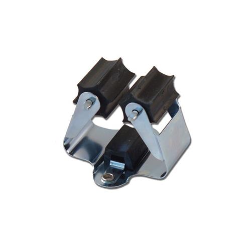 Griffklemme Prax ø30 schwarze Rolle für Griffe von 28 bis 38 mm