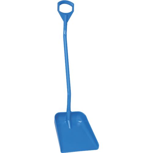 Vikan Hygieneschaufel blau mit extra langem Stiel 130 cm und großer Klinge 38x34