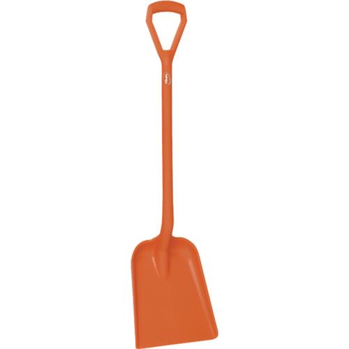 Vikan Hygieneschaufel orange mit D-Griff und kurzem Stiel 104 cm