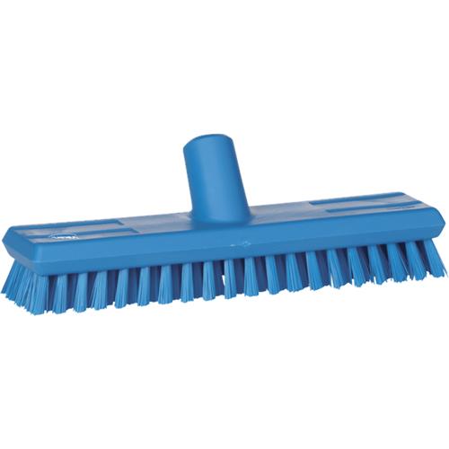 Vikan Bodenschrubber hart mit Wasserdurchgang 65x270 blau