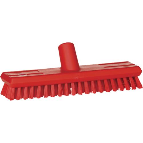 Vikan Bodenschrubber hart mit Wasserdurchgang 65x270 rot