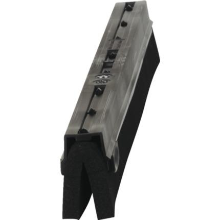 Schwarze 400-mm-Daumengriffsystemkassette von Vikan aus losem Gummi