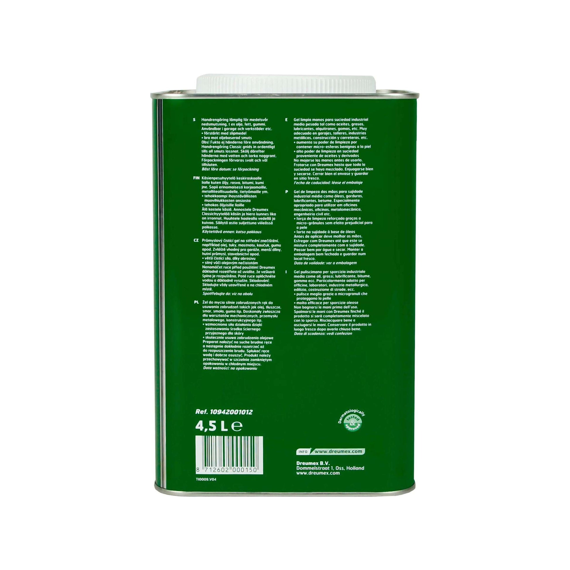Seife Dreumex Dose rot 4,5 ltr klassisch