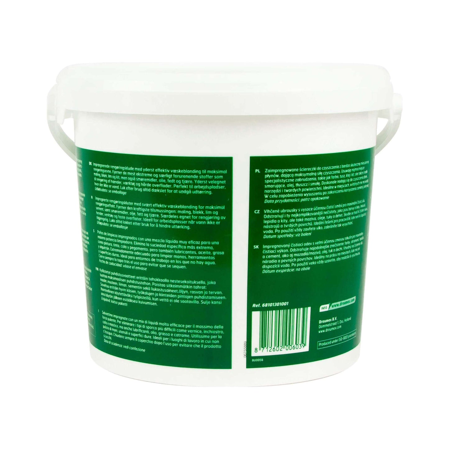 Dreumex Reinigungstücher Expert wipes (Eimer a 130 Stück)