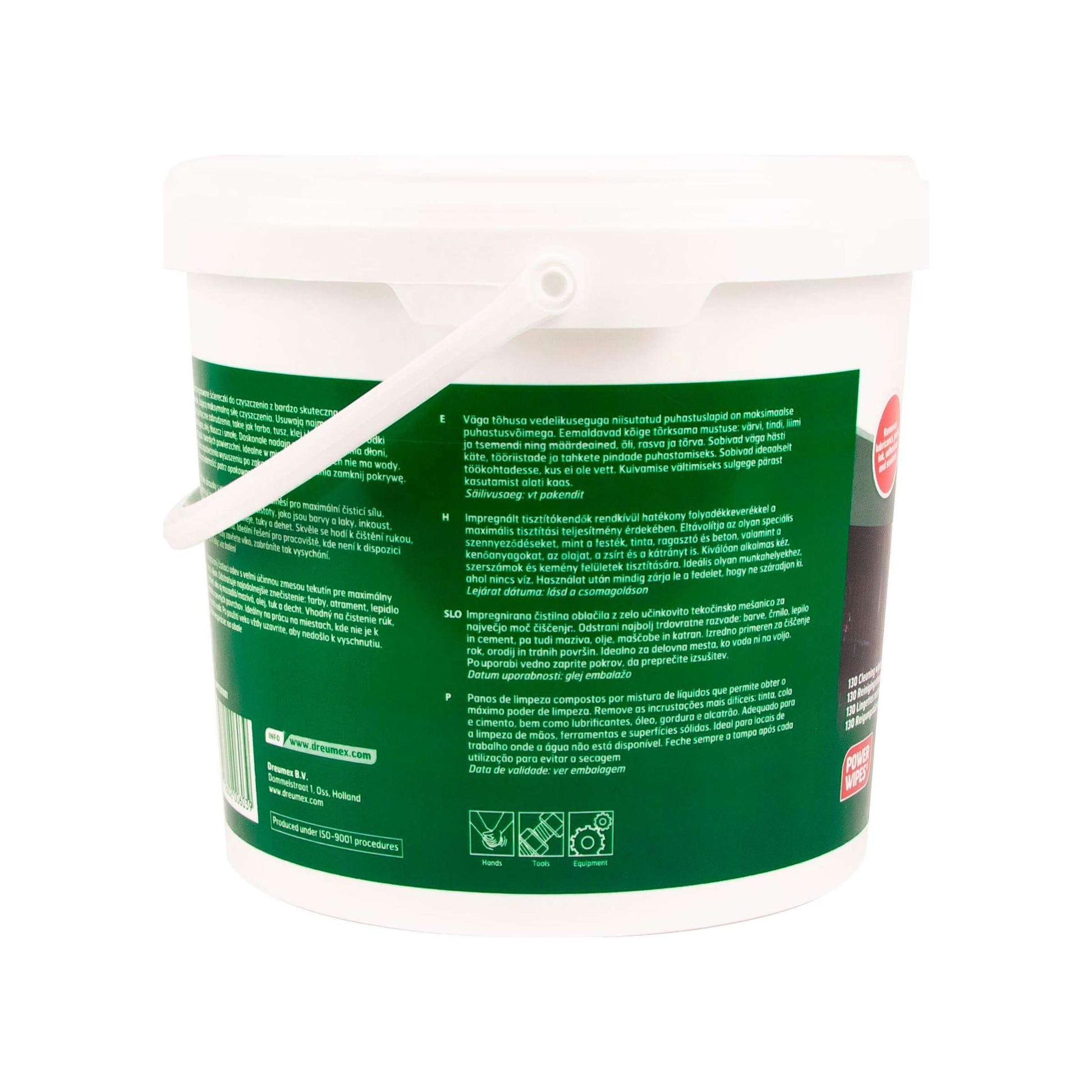 Dreumex Reinigungstücher Expert wipes (Eimer a 130 Stück)