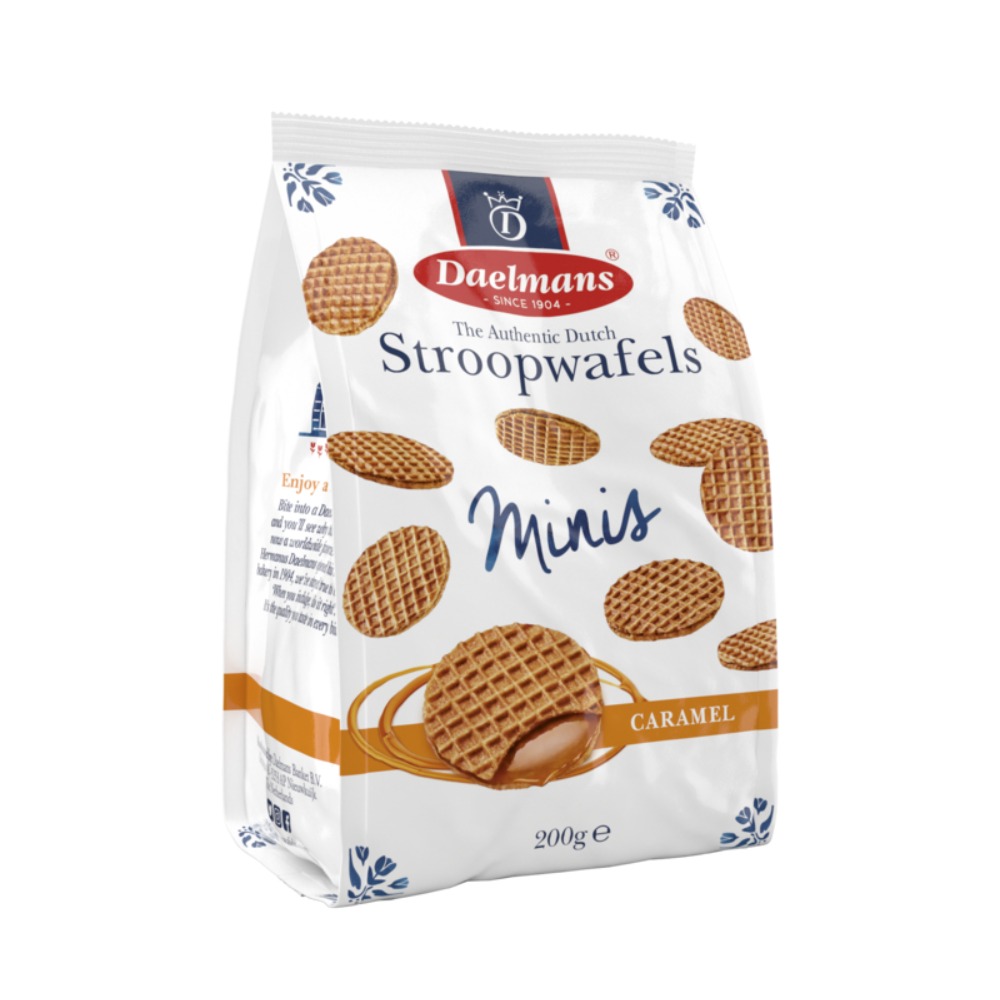 Daelmans Mini-Sirupwaffeln Karamell (12x 200gr)