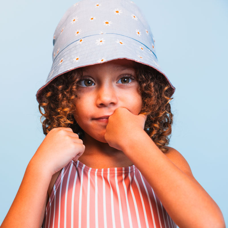 Daisy Flower | Multi -geläutete UV -reversible Sonnenhut