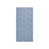 Daisy Flower | Blaues Mikrofie -Handtuch 135 x 65 cm