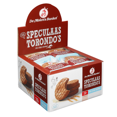 Die Mühle Lebkuchen-Torondos verpackt (28x 65gr)