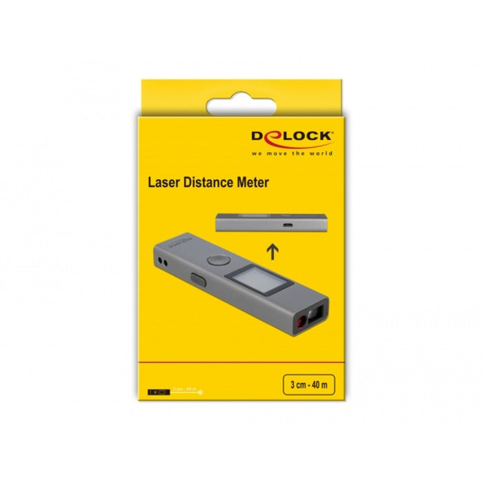 Delock Laser Distanzmesser 3cm 40 m
