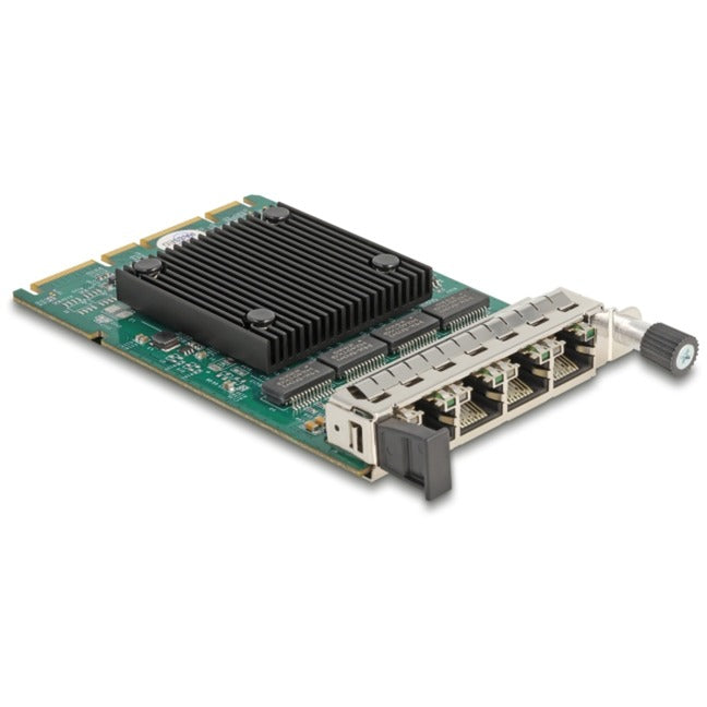 Delock OCP 3.0 -Karte auf 4 x RJ45 Gigabit Lan