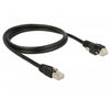DELOCK RJ45 -Stecker> RJ45 -Stecker mit Schrauben Cat.6 SSTP