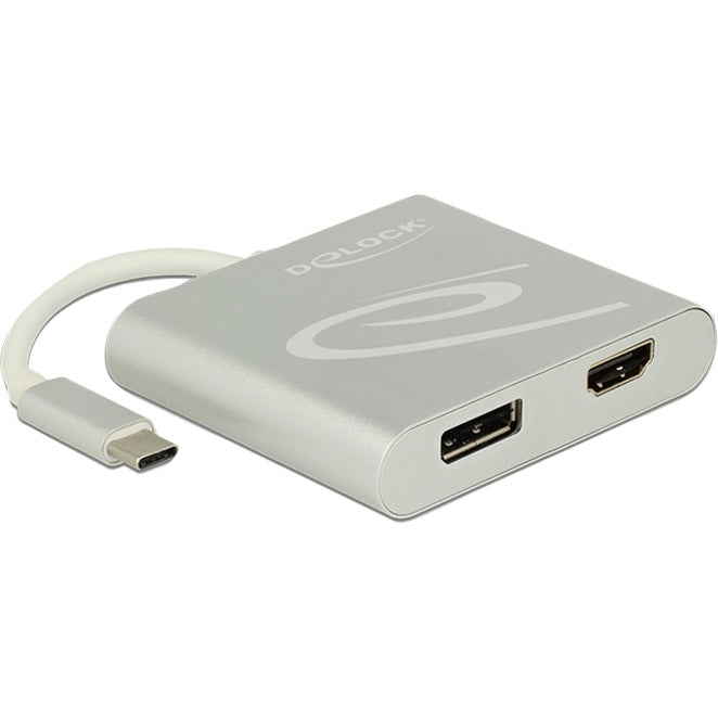 Delock USB-C> 1x HDMI + 1x DisplayPort
