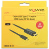 Delock USB-C (männlich)> HDMI (männlich) (DP-Alt-Modus)
