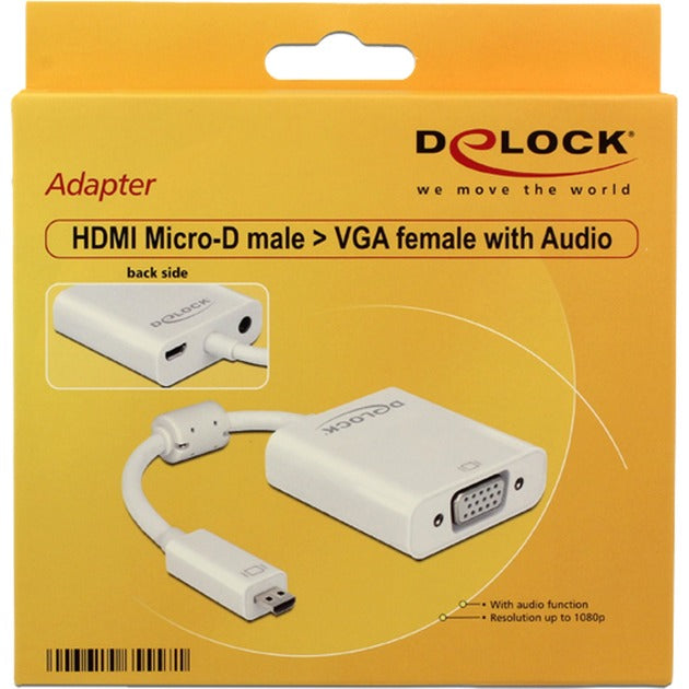 Delock Micro-HDMI zum VGA-Adapter