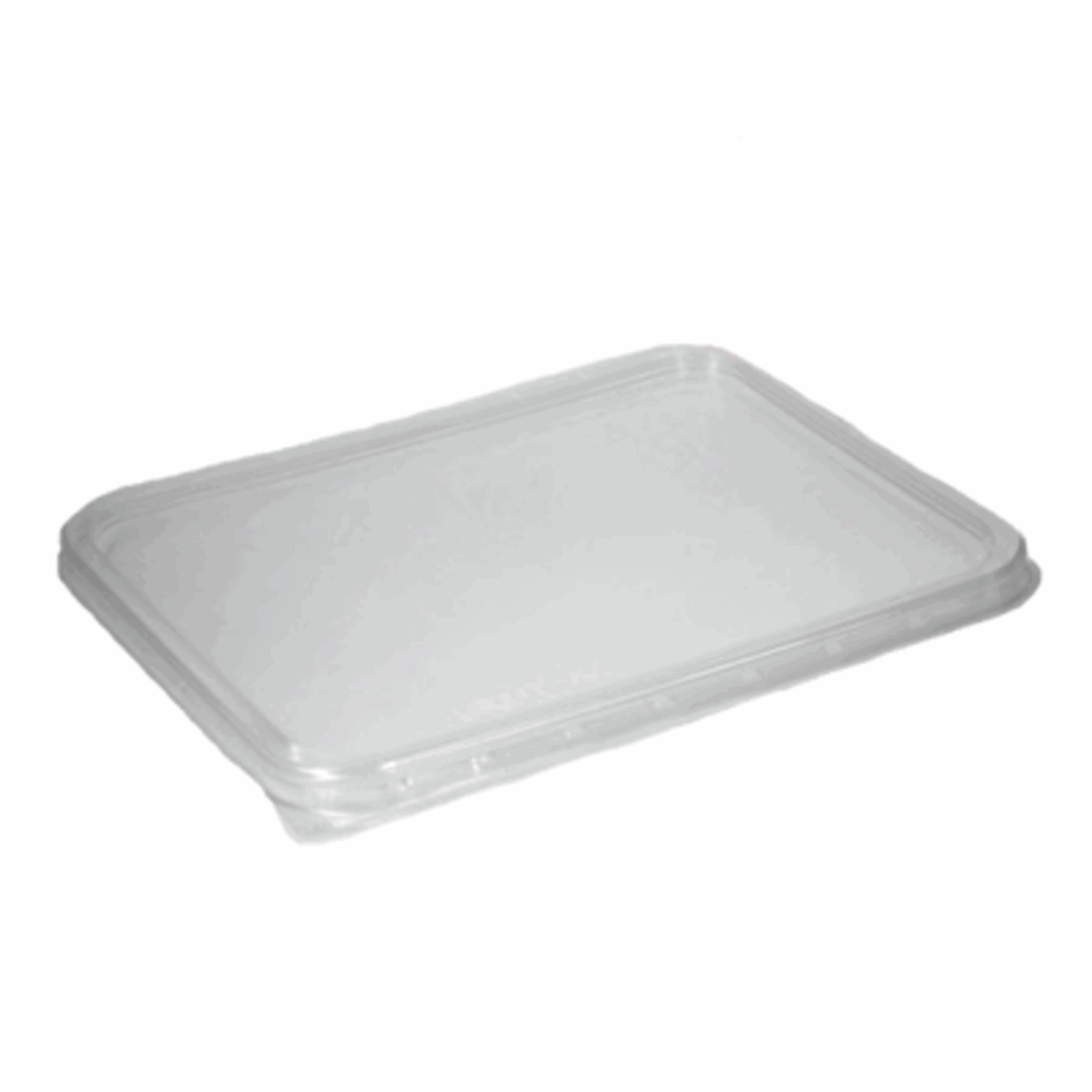 Deckel für Kilobehälter PP transparent 195x140mm (50 Stück)
