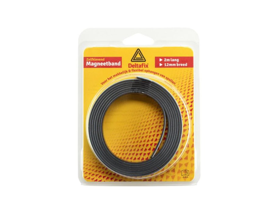 Deltafix Magnetic Tire Self -Adhäsive 2 Meter 12 mm x 2 mm