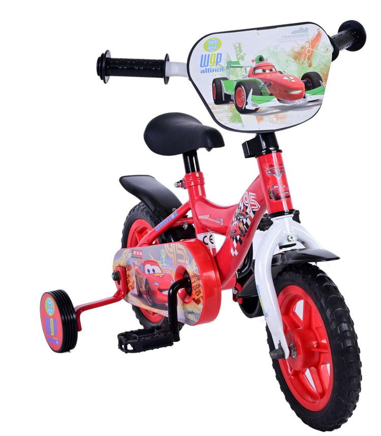 Disney Cars Children's Bicycle - Jungen - 10 Zoll - Rot - Trapper
