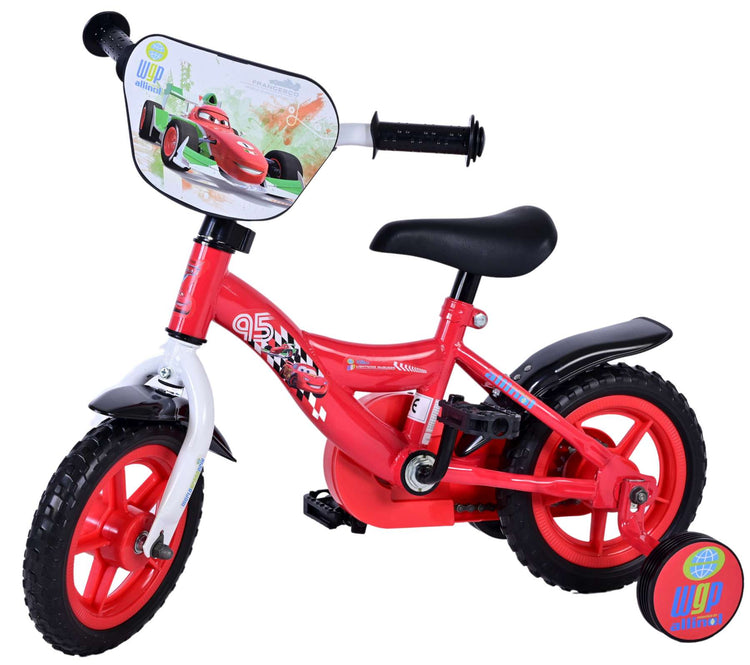 Disney Cars Children's Bicycle - Jungen - 10 Zoll - Rot - Trapper