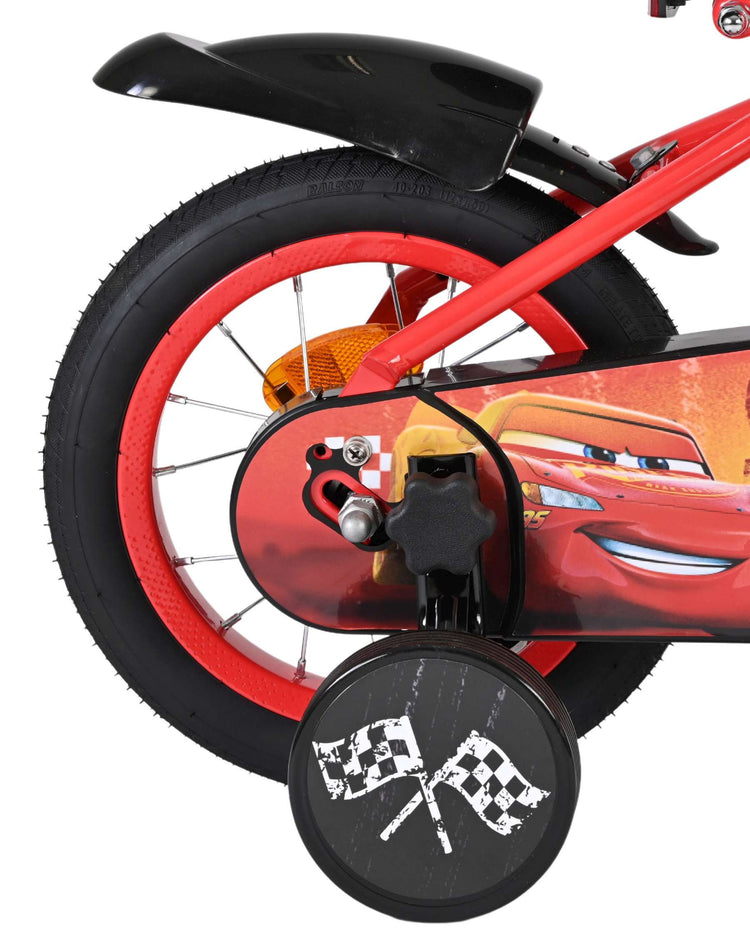 Disney Autos Disney Cars Kinderfahrrad – Jungen – 12 Zoll – Rot