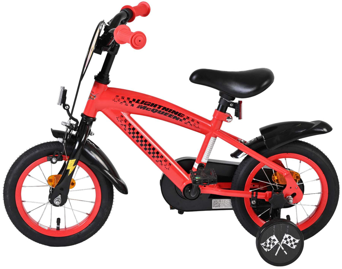 Disney Autos Disney Cars Kinderfahrrad – Jungen – 12 Zoll – Rot