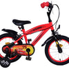 Disney Disney Children's Bike Boys 14 Zoll rote zwei Handbremsen