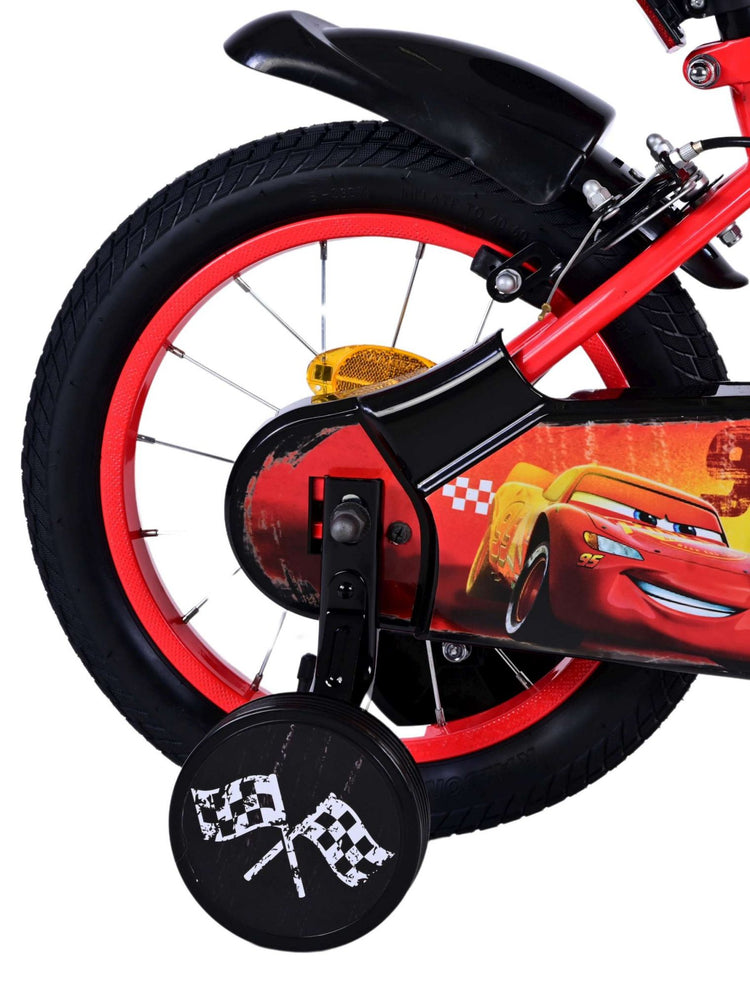 Disney Disney Children's Bike Boys 14 Zoll rote zwei Handbremsen