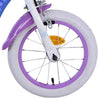 Disney Frozen 2 Kinderbike Girls 14 Zoll blau lila zwei Handbremsen