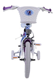 Disney Frozen 2 Kinderbike Girls 14 Zoll blau lila zwei Handbremsen - afbeelding 7