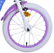 Disney Frozen 2 Kinderbike Girls 16 Zoll blau lila zwei Handbremsen - afbeelding 4