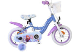 Disney Die Eiskönigin Disney Frozen 2 Kinderfahrrad – Mädchen – 12 Zoll – Blau Lila – Zwei Handbremsen - afbeelding 1
