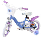 Disney Die Eiskönigin Disney Frozen 2 Kinderfahrrad – Mädchen – 12 Zoll – Blau Lila – Zwei Handbremsen - afbeelding 8
